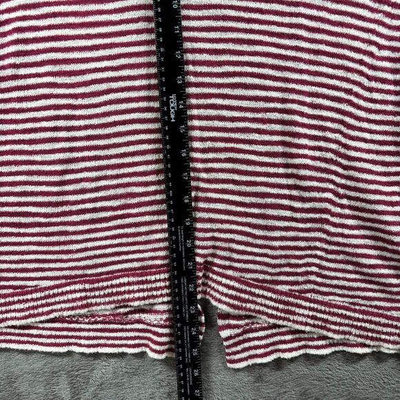 Loft Sweater Lot of 4 Stripes Floral Ladybug Pink Yellow Gray Size Large C131 - Picture 7 of 16